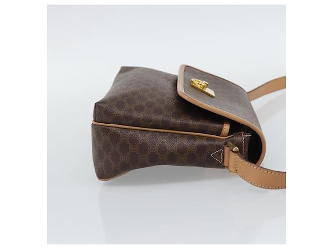 Céline Celine Macadam Canvas Mini Marrone - vista 4