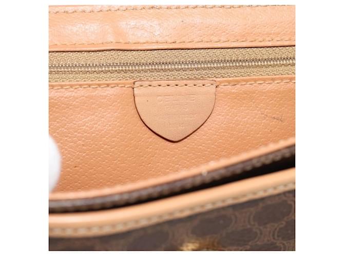 Céline Celine Macadam Canvas Mini Marrone - vista 6