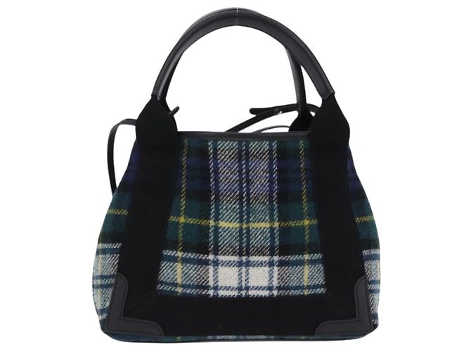 Balenciaga Cabas Wool XS Multicolore - vista 2