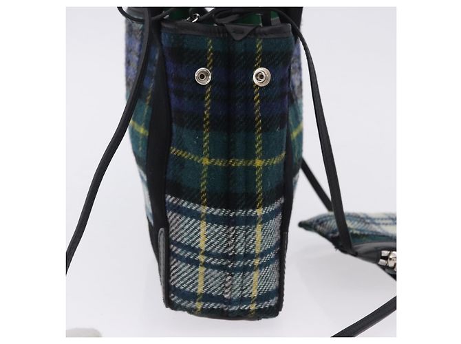 Balenciaga Cabas Wool XS Multicolore - vista 4