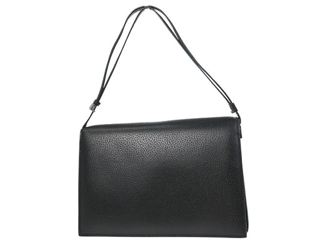 Gucci Vintage Leather Small Nero - vista 2