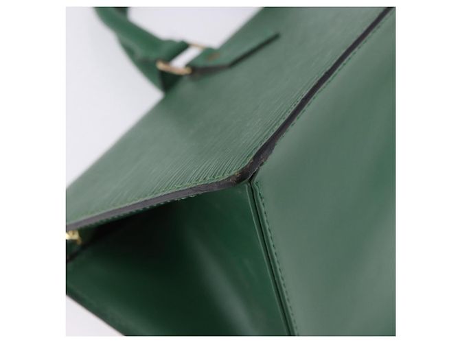 LOUIS VUITTON Bolsa Triangle Epi Verde M52094 LV Auth ep15656A - vista 14