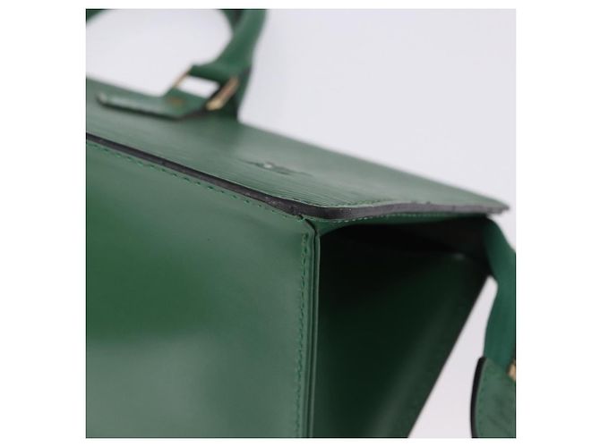 LOUIS VUITTON Bolsa Triangle Epi Verde M52094 LV Auth ep15656A - vista 15
