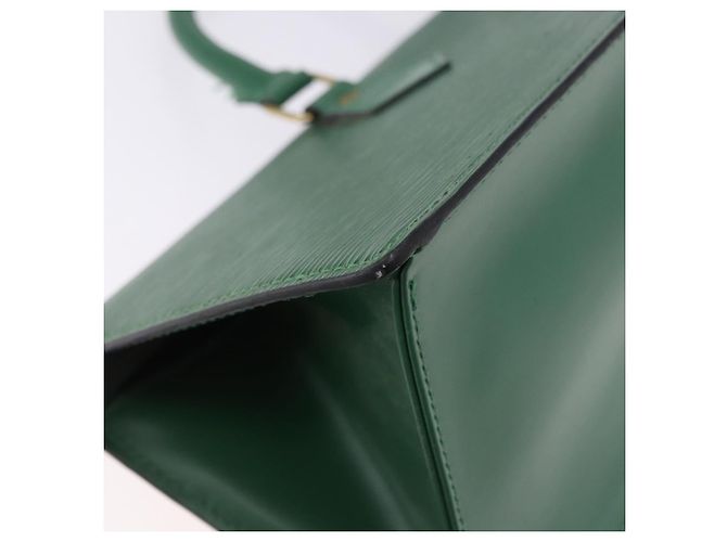 LOUIS VUITTON Bolsa Triangle Epi Verde M52094 LV Auth ep15656A - vista 16