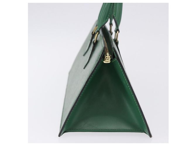 LOUIS VUITTON Bolsa Triangle Epi Verde M52094 LV Auth ep15656A - vista 4