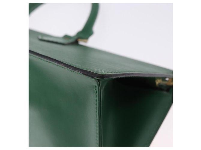 LOUIS VUITTON Bolsa Triangle Epi Verde M52094 LV Auth ep15656A - vista 9