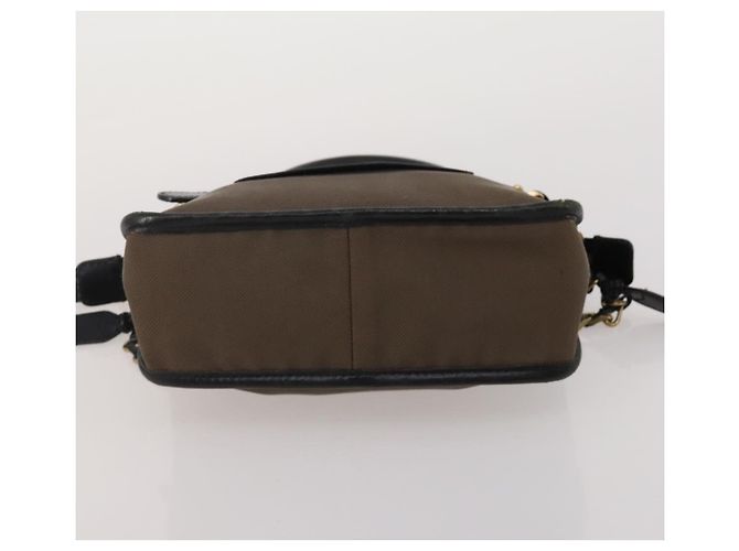 Chloé Borsa a Mano Chloe Canvas Leather Set da 2 Khaki Red Auth BA15069 Rosso Cachi - vista 15