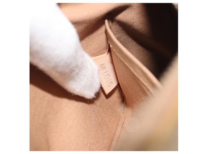 LOUIS VUITTON Monogram Vernis Minna Street Bag Noisette M91508 LV Auth 197006 Nocciola - vista 12