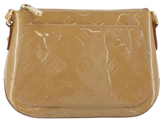 LOUIS VUITTON Monogram Vernis Minna Street Bag Noisette M91508 LV Auth 197006 Nocciola - vista 13