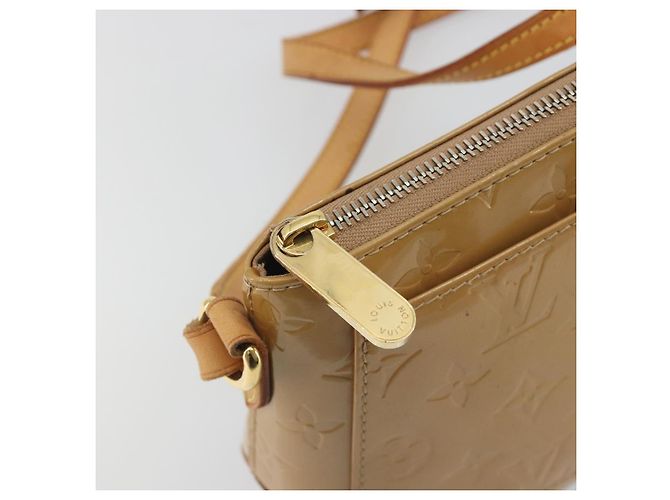 LOUIS VUITTON Monogram Vernis Minna Street Bag Noisette M91508 LV Auth 197006 Nocciola - vista 18