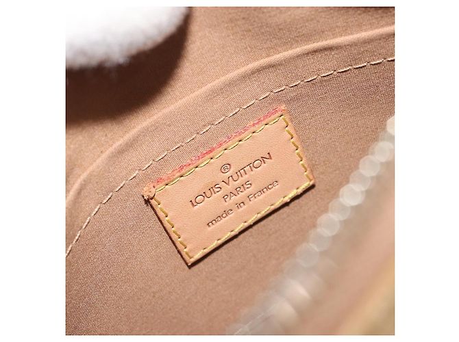 LOUIS VUITTON Monogram Vernis Minna Street Bag Noisette M91508 LV Auth 197006 Nocciola - vista 19