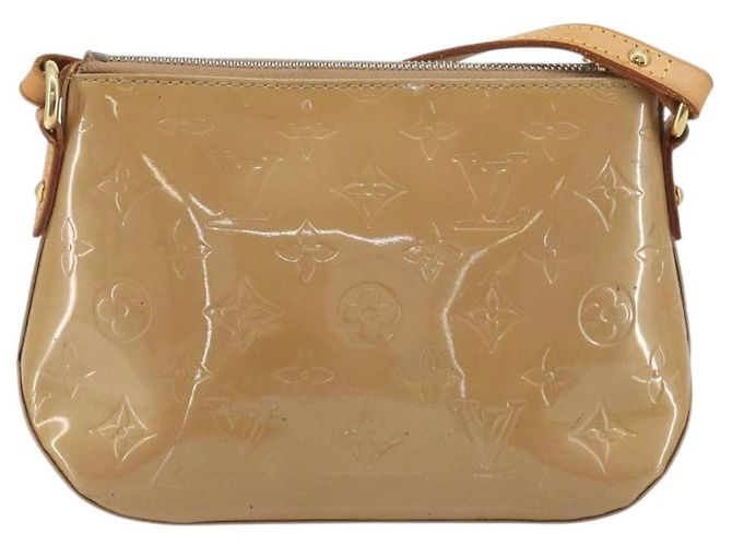 LOUIS VUITTON Monogram Vernis Minna Street Bag Noisette M91508 LV Auth 197006 Nocciola - vista 2