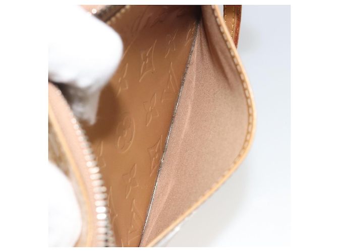 LOUIS VUITTON Monogram Vernis Minna Street Bag Noisette M91508 LV Auth 197006 Nocciola - vista 23