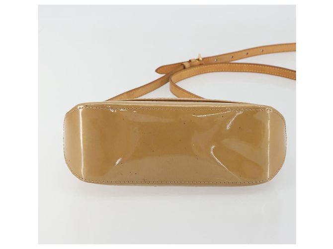 LOUIS VUITTON Monogram Vernis Minna Street Bag Noisette M91508 LV Auth 197006 Nocciola - vista 5