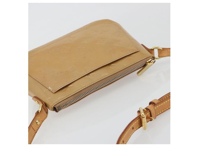 LOUIS VUITTON Monogram Vernis Minna Street Bag Noisette M91508 LV Auth 197006 Nocciola - vista 6