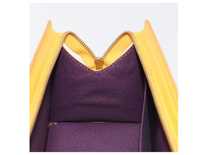 LOUIS VUITTON Epi Sac Triangle Hand Bag Yellow M52099 LV Auth 197531 Giallo - vista 20