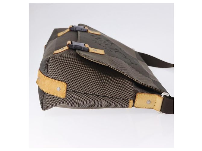 Borsa a tracolla LOUIS VUITTON Damier Geant Roux Tail M93077 LV Auth ep15689 - vista 3