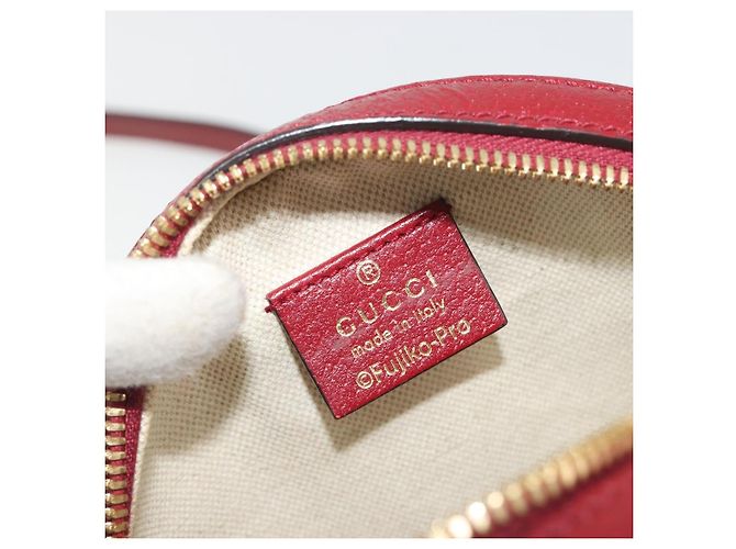 Borsa GUCCI Micro GG Supreme Collaborazione Doraemon PVC Beige 625216 Auth ka5794M D'oro - vista 17