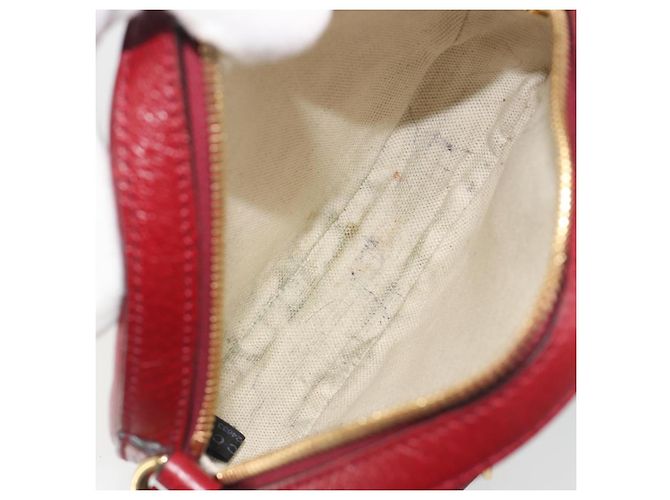 Borsa GUCCI Micro GG Supreme Collaborazione Doraemon PVC Beige 625216 Auth ka5794M D'oro - vista 18