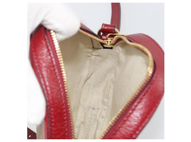 Borsa GUCCI Micro GG Supreme Collaborazione Doraemon PVC Beige 625216 Auth ka5794M D'oro - vista 19