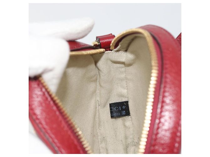 Borsa GUCCI Micro GG Supreme Collaborazione Doraemon PVC Beige 625216 Auth ka5794M D'oro - vista 20