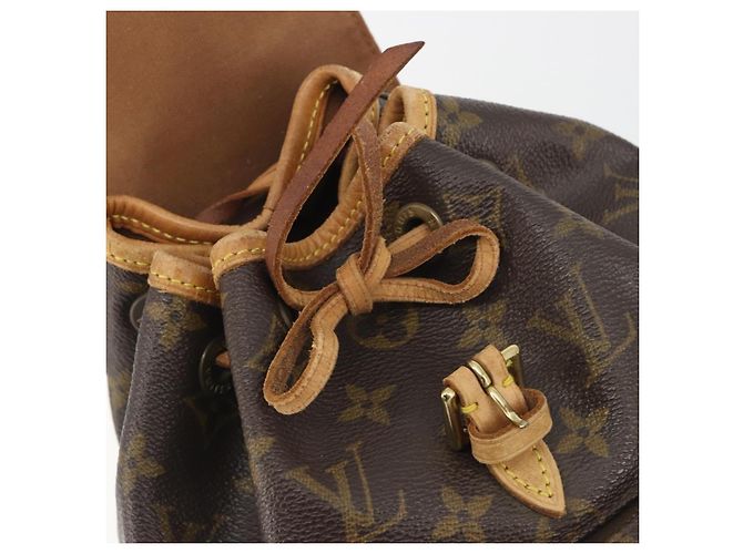 Zaino LOUIS VUITTON Monogram Montsouris PM M51137 LV Auth ka5743 Monogramma - vista 10