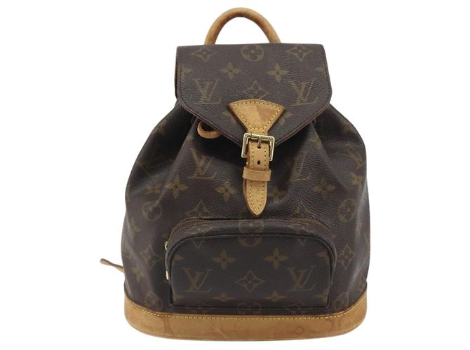 Zaino LOUIS VUITTON Monogram Montsouris PM M51137 LV Auth ka5743 Monogramma - vista 13