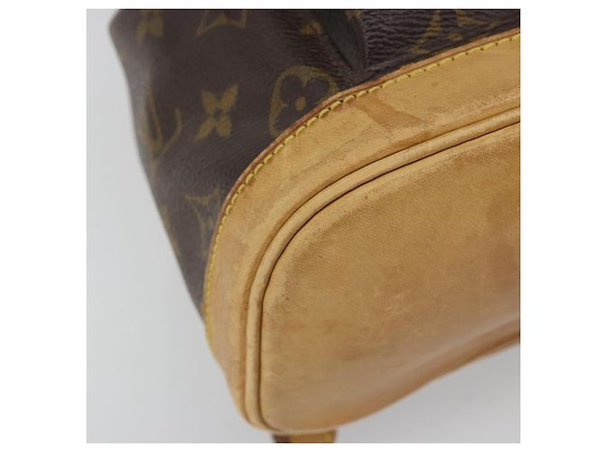 Zaino LOUIS VUITTON Monogram Montsouris PM M51137 LV Auth ka5743 Monogramma - vista 17