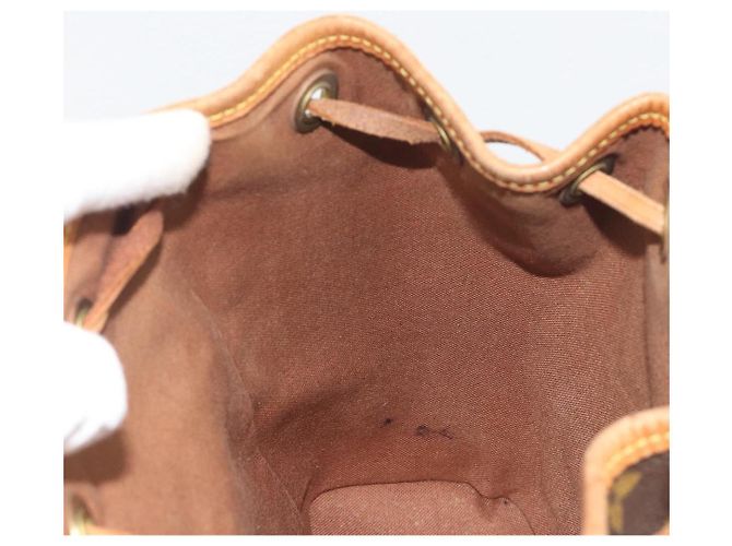Zaino LOUIS VUITTON Monogram Montsouris PM M51137 LV Auth ka5743 Monogramma - vista 22