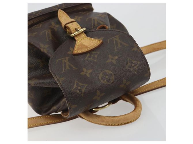 Zaino LOUIS VUITTON Monogram Montsouris PM M51137 LV Auth ka5743 Monogramma - vista 6