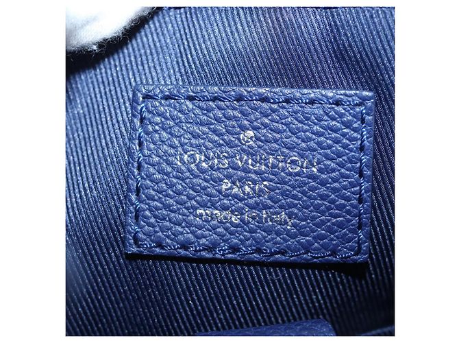 Borsa LOUIS VUITTON Monogram Bandana Randonnee PM Blue M20562 LV Auth 195579M Bianco - vista 10