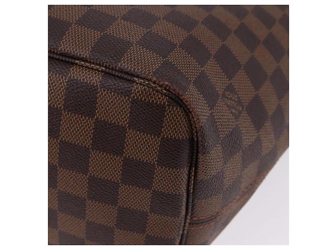 Borsa LOUIS VUITTON Damier Ebene Neverfull MM N51105 LV Auth 195924V - vista 18