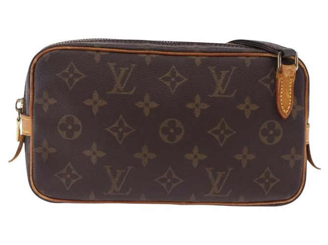 Borsa a tracolla LOUIS VUITTON Monogram Marly Bandouliere M51828 LV Auth BA15148 Monogramma - vista 13