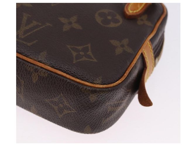 Borsa a tracolla LOUIS VUITTON Monogram Marly Bandouliere M51828 LV Auth BA15148 Monogramma - vista 17
