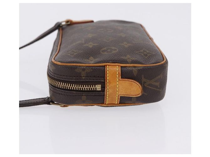 Borsa a tracolla LOUIS VUITTON Monogram Marly Bandouliere M51828 LV Auth BA15148 Monogramma - vista 5