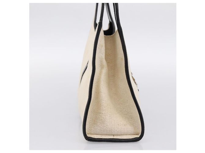 Borsa GUCCI Jackie Canvas Beige Silver 002 1067 Auth 198454 Argento - vista 4