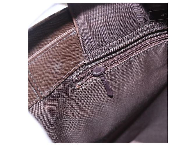 Borsa a tracolla BURBERRY Nova Check Canvas Beige Silver Auth BA14773 Argento - vista 19