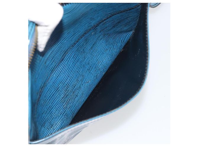 LOUIS VUITTON Epi Trocadero 23 Shoulder Bag Blue M52305 LV Auth 196384 - vista 11