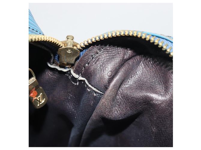 LOUIS VUITTON Epi Trocadero 23 Shoulder Bag Blue M52305 LV Auth 196384 - vista 12