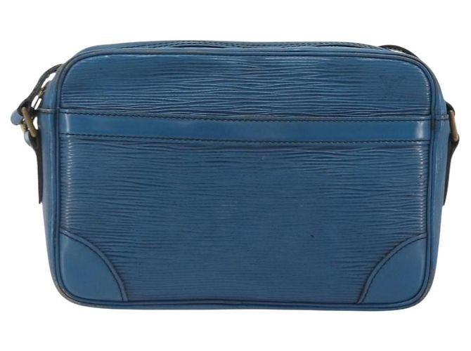 LOUIS VUITTON Epi Trocadero 23 Shoulder Bag Blue M52305 LV Auth 196384 - vista 13