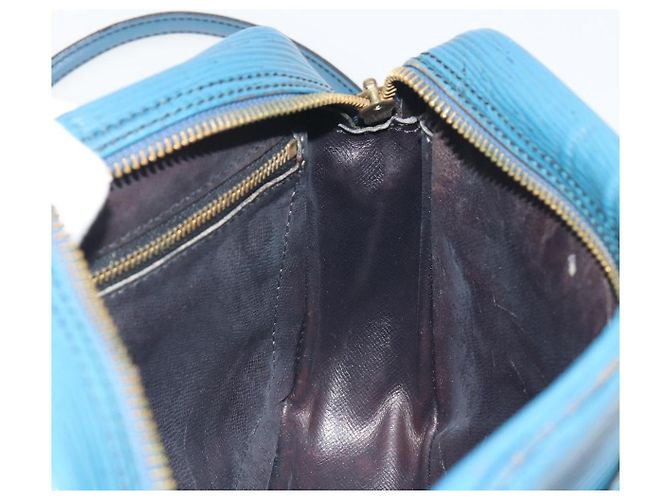 LOUIS VUITTON Epi Trocadero 23 Shoulder Bag Blue M52305 LV Auth 196384 - vista 19