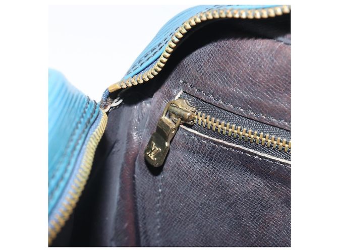 LOUIS VUITTON Epi Trocadero 23 Shoulder Bag Blue M52305 LV Auth 196384 - vista 21
