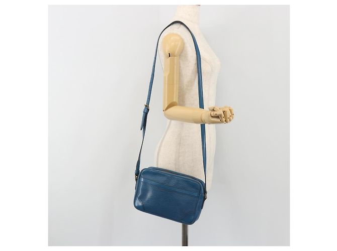 LOUIS VUITTON Epi Trocadero 23 Shoulder Bag Blue M52305 LV Auth 196384 - vista 23