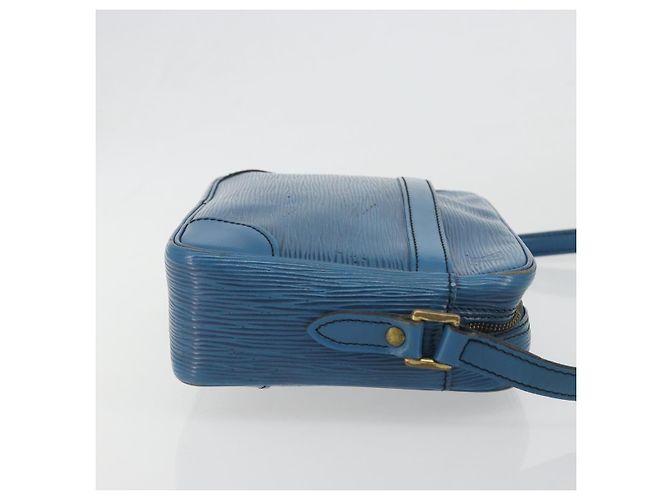 LOUIS VUITTON Epi Trocadero 23 Shoulder Bag Blue M52305 LV Auth 196384 - vista 3