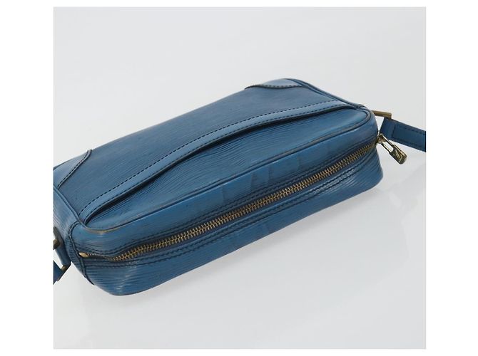 LOUIS VUITTON Epi Trocadero 23 Shoulder Bag Blue M52305 LV Auth 196384 - vista 6