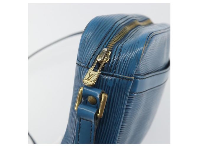 LOUIS VUITTON Epi Trocadero 23 Shoulder Bag Blue M52305 LV Auth 196384 - vista 9