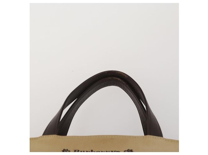 Borsa Burberrys Nova Check Blue Label Canvas Pelle 2way 3 Set Nero Auth bs36794 Beige Blu navy - vista 13