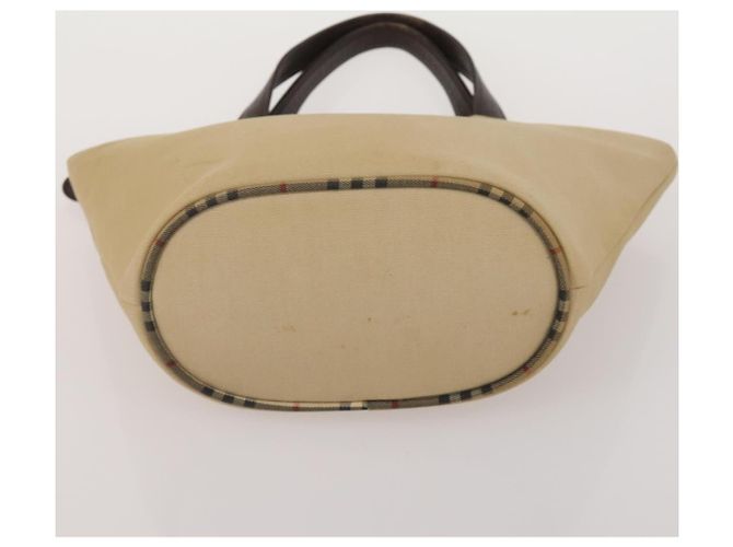 Borsa Burberrys Nova Check Blue Label Canvas Pelle 2way 3 Set Nero Auth bs36794 Beige Blu navy - vista 14
