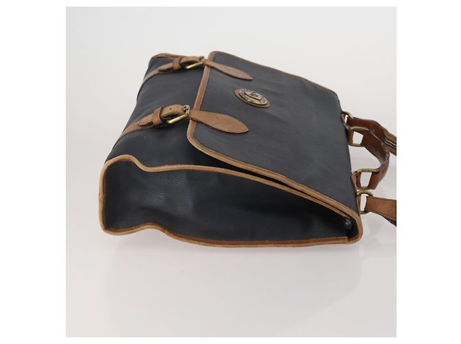 Borsa Burberrys Nova Check Blue Label Canvas Pelle 2way 3 Set Nero Auth bs36794 Beige Blu navy - vista 4