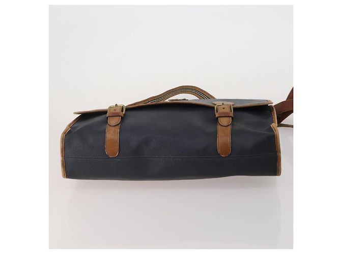 Borsa Burberrys Nova Check Blue Label Canvas Pelle 2way 3 Set Nero Auth bs36794 Beige Blu navy - vista 7